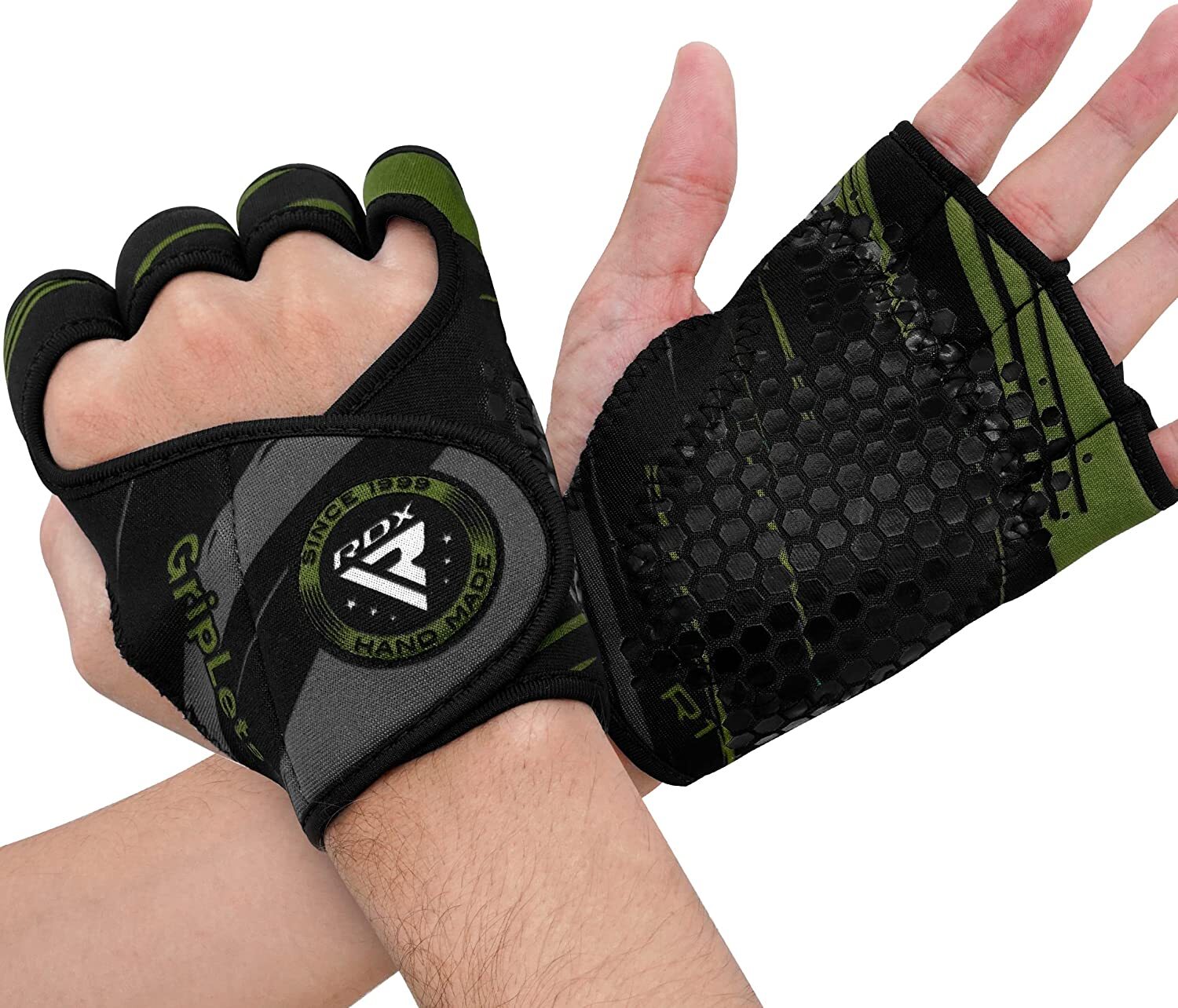 Weight Lifting Gloves by RDX, Gym, Workout Gloves for Men, Fitness Training