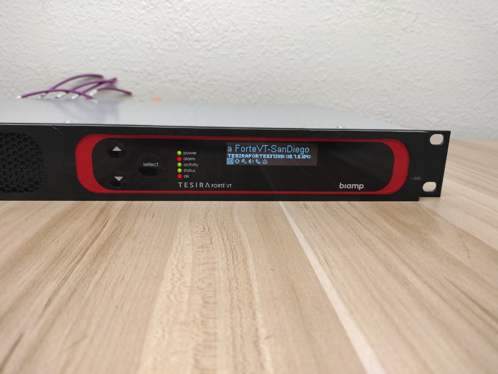 Biamp TesiraFORTE VT Digital Audio Server