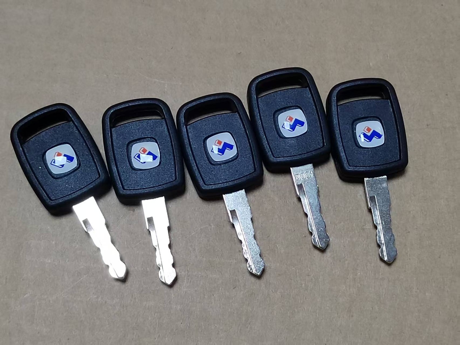 5pc key Constriction Equipment Key Set Sunward D001 Replacement Key -