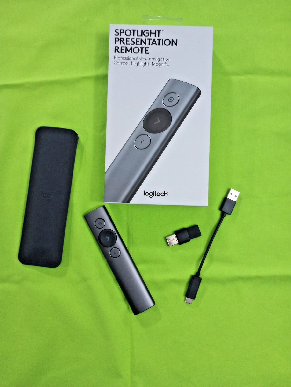Best PowerPoint Remote - Logitech Spotlight Wireless Presentation Remote Control