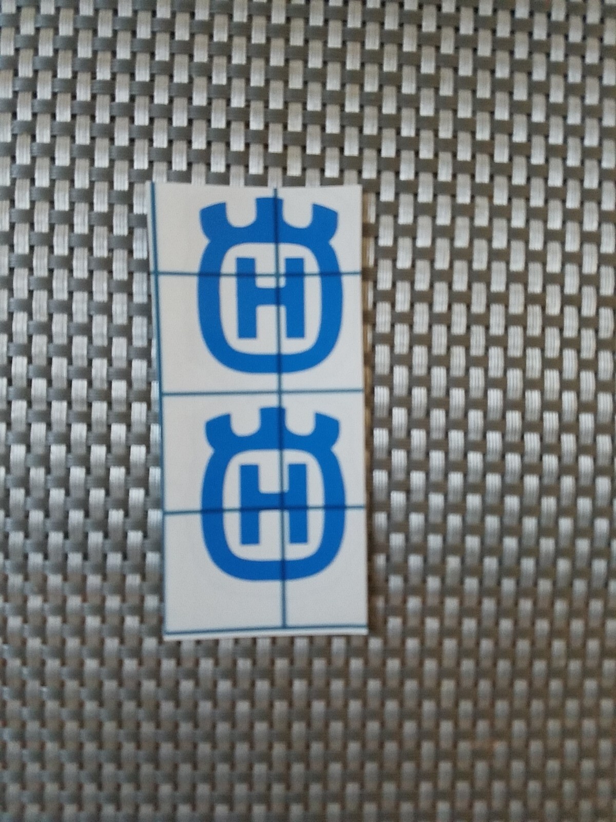 (2x) Husqvarna Vinyl Decal Car Truck SUV Laptop Windows Bumper Cups Yeti (1.5")
