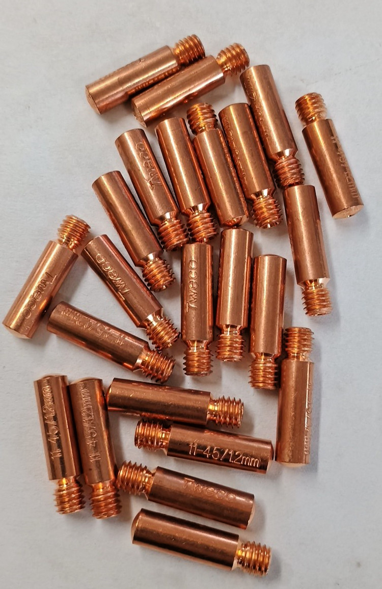 Tweco Contact Tips 23 Pcs. 1145/12 mm 1110-1104