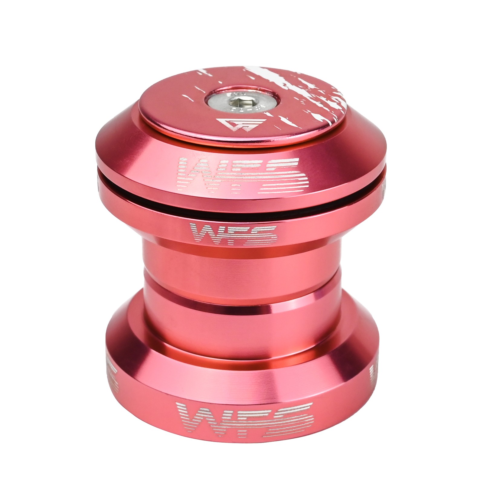 WFS NV.37 1-1/8 inch CNC Threadless MTB Road Headset with Top Cap , Rose Gold