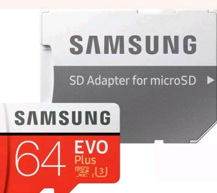 Samsung Evo Plus 64Gb 128GB Micro SD MicroSDXC C10 Memory Card with Adapter