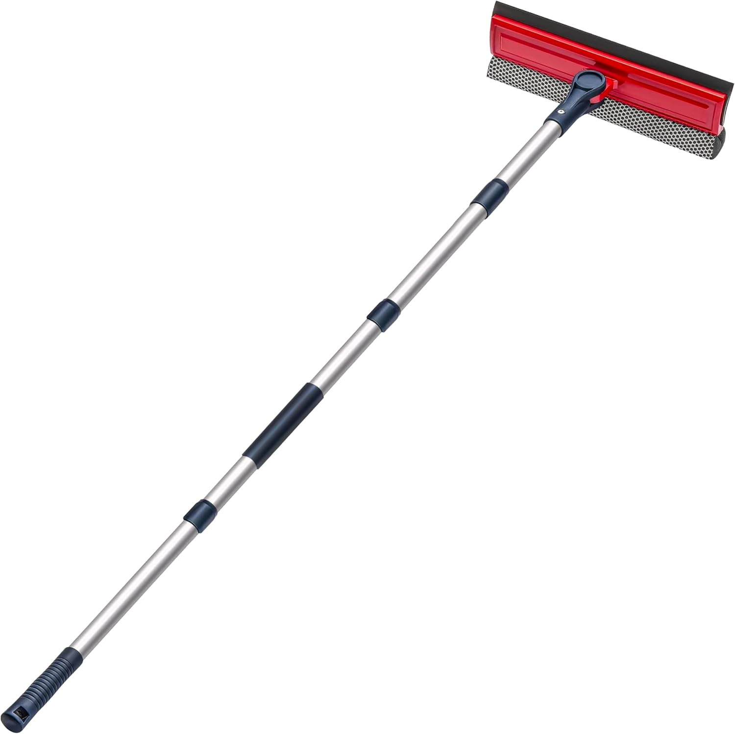 Professional Window Squeegee | 2-In-1 Window Cleaner Sponge