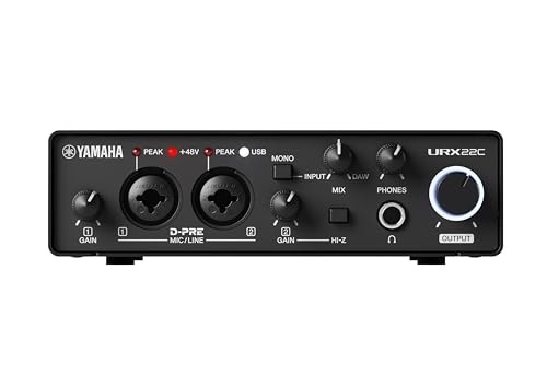 Yamaha URX22C 2x2 USB-C Audio Interface