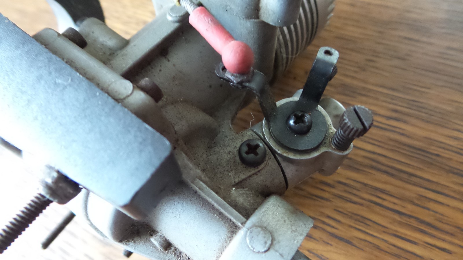 Enya Max OS 50 Model Airplane Engine with Muffler & Mounting Bracket