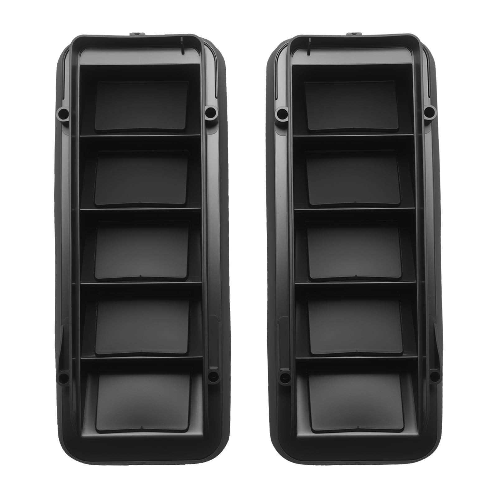 2 Pcs Cab Air Vent Relief Grille Compatible with Chevy Colorado Silverado...