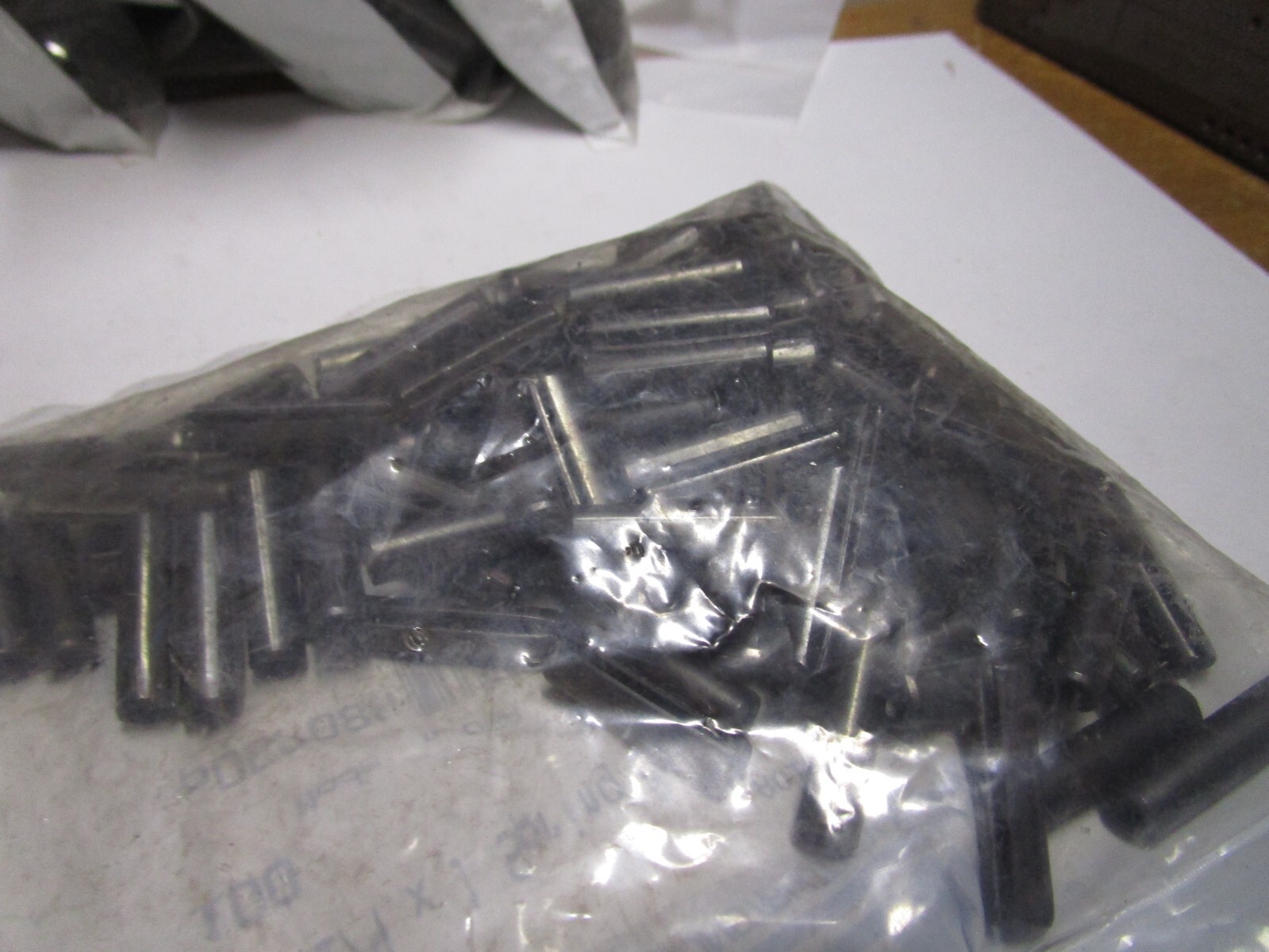 1/4" x 1" Plain Finish Steel Slotted Spring Pin QTY 100