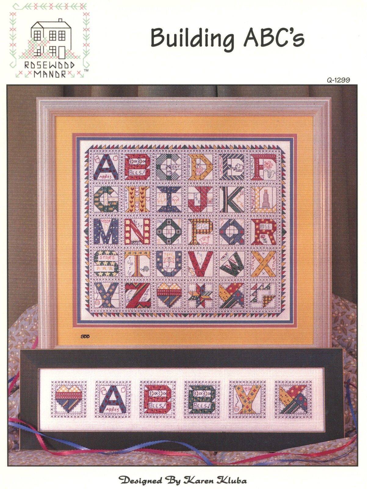 Rosewood Manor Designs / Karen Kluba ~ Q-1299 Building ABCs