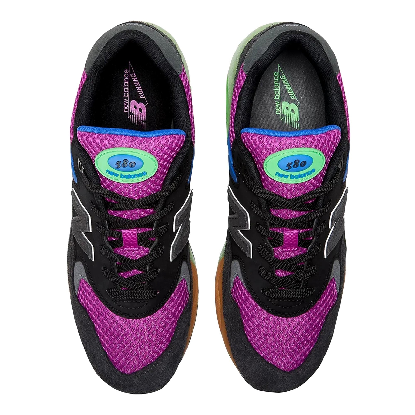 New Balance 580 Black/Purple MT580HSC Men's