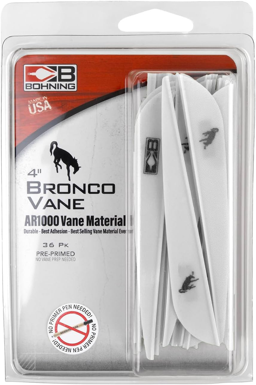 'S 10501WH4 Killer Vane 4" White 36Pk
