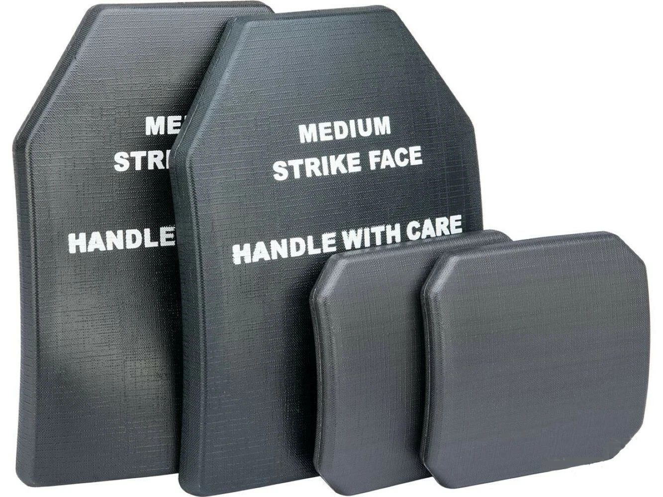 DLP Tactical Dummy Training Plate Polymer Insert with Side Plates Size Medium