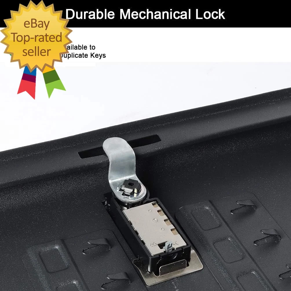 Wall Mount Key Storage Box with Code, Locking Key Cabinet Security, 48 Key Hooks