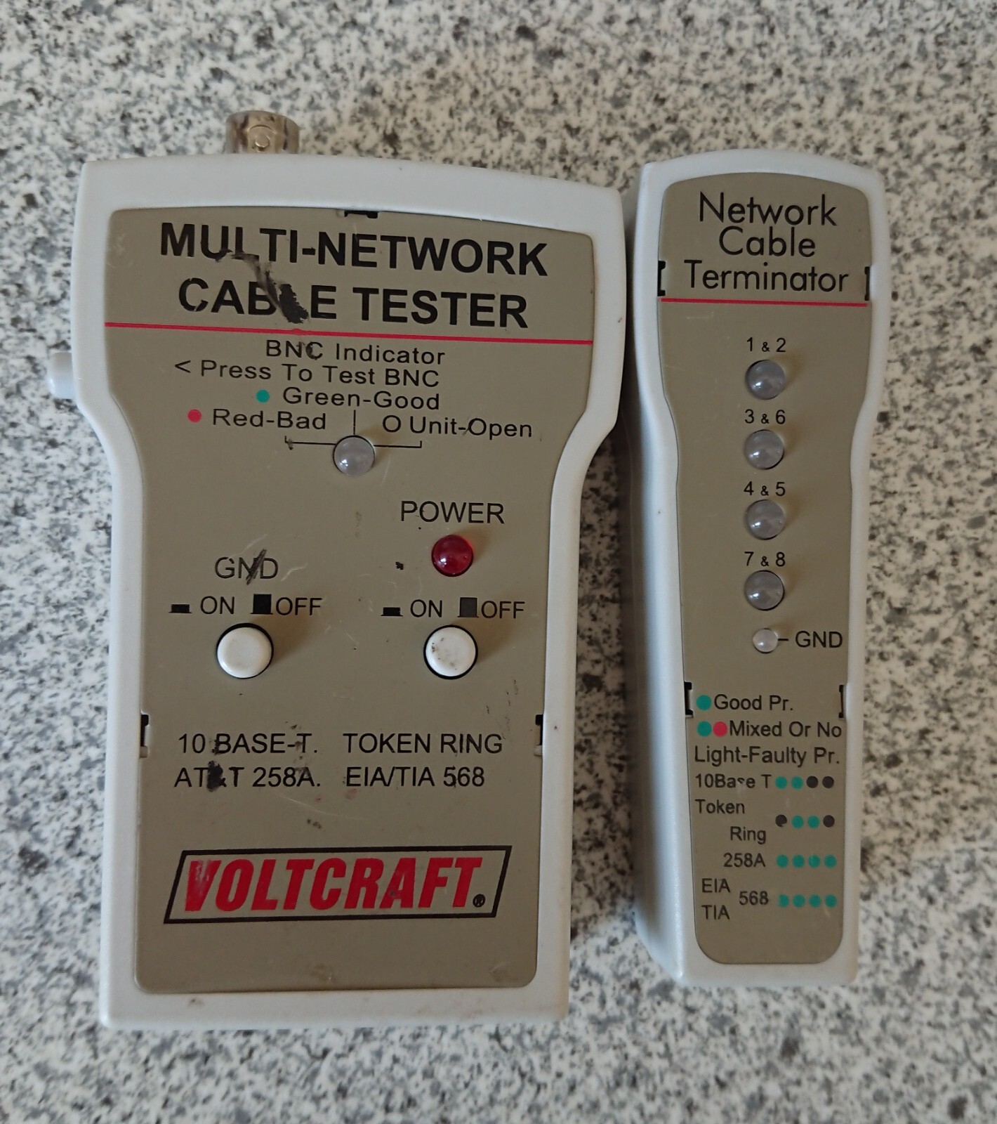 Voltkraft - Multi-Network Cable Tester - BNC Tester - Network Tester