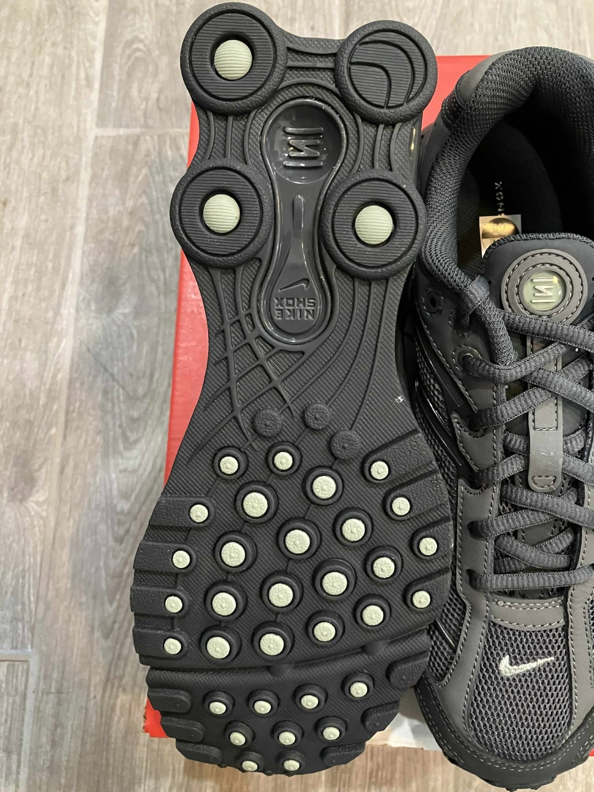 Nike Shox Ride 2 Iron Grey & Anthracite - HV2540-001 - BRAND NEW - Mens 7.5