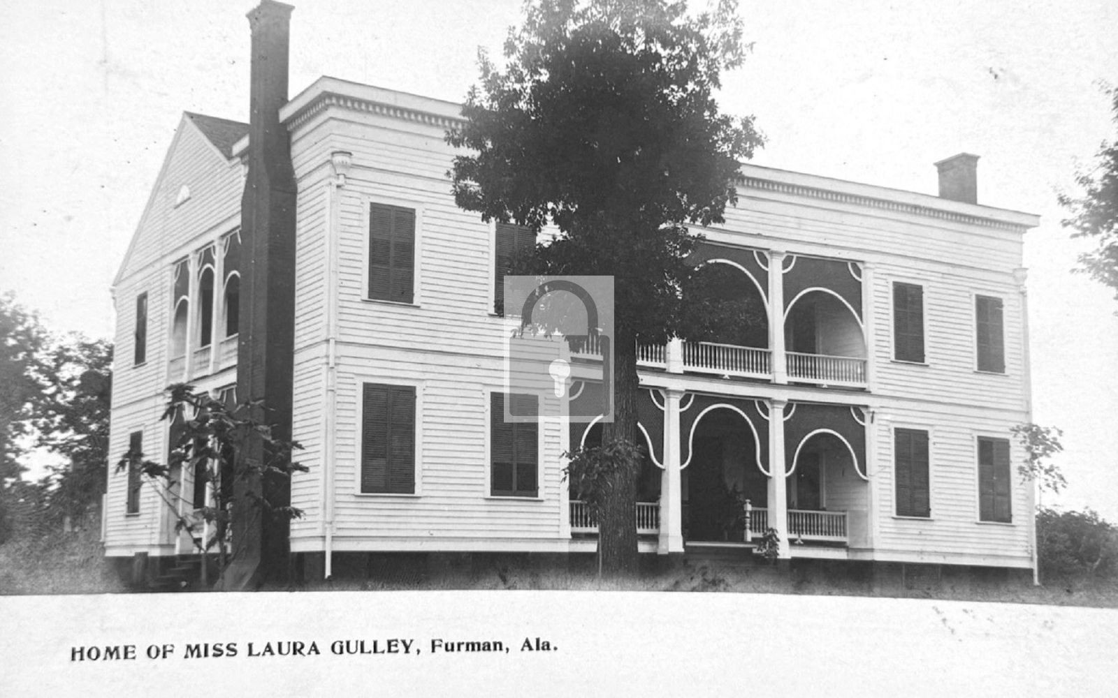 Miss Laura Gulley Residence Furman Alabama AL - Reprint