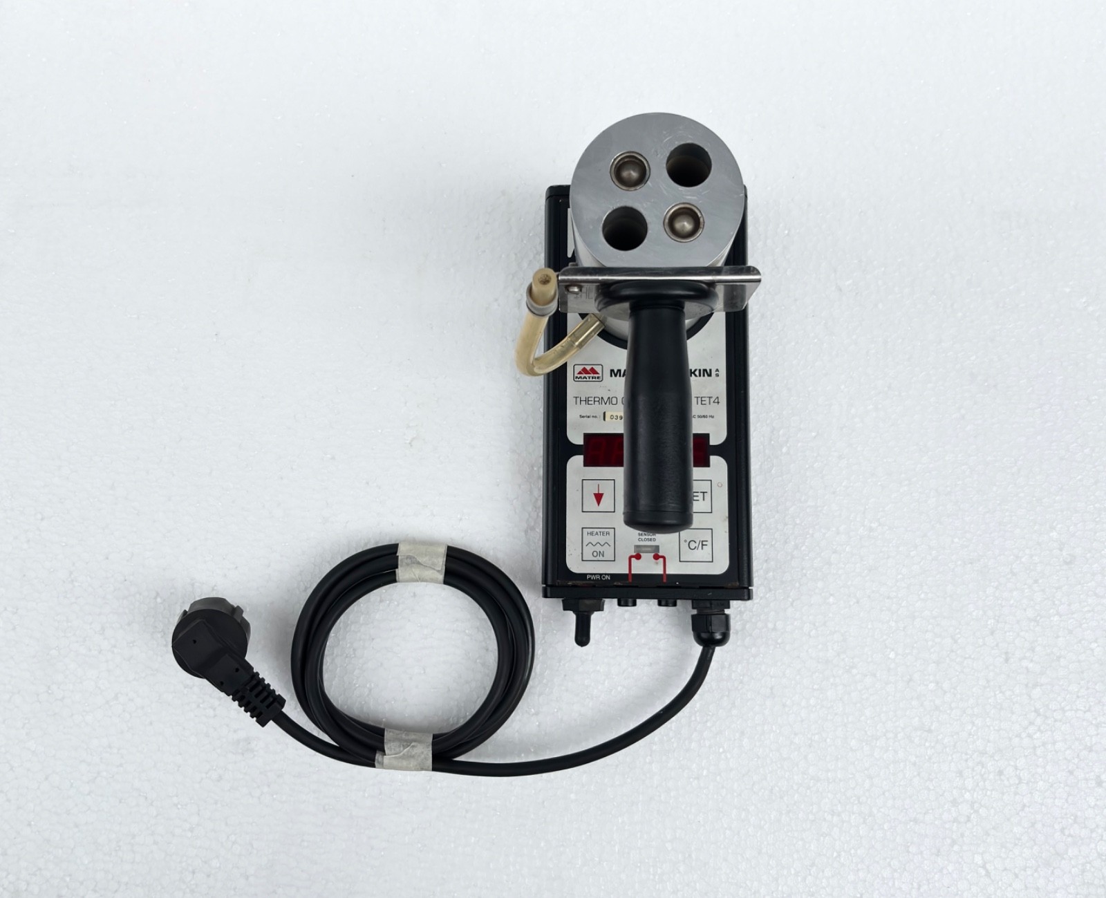 MATRE MASKIN THERMO CALIBRATOR TET4 220Vac #FORPARTS
