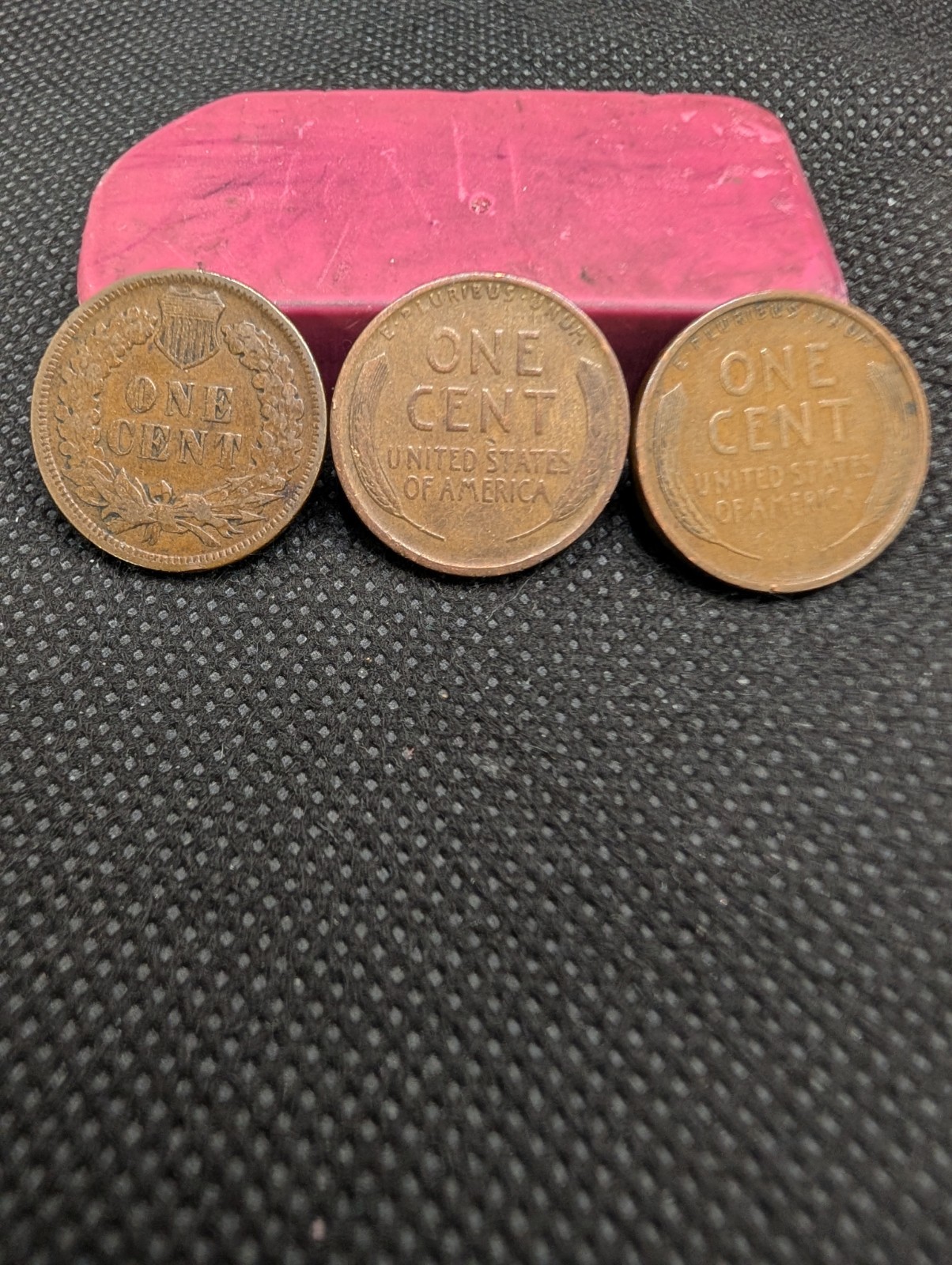 1909 Indian Head, Plain, & VDB Lincoln Cents