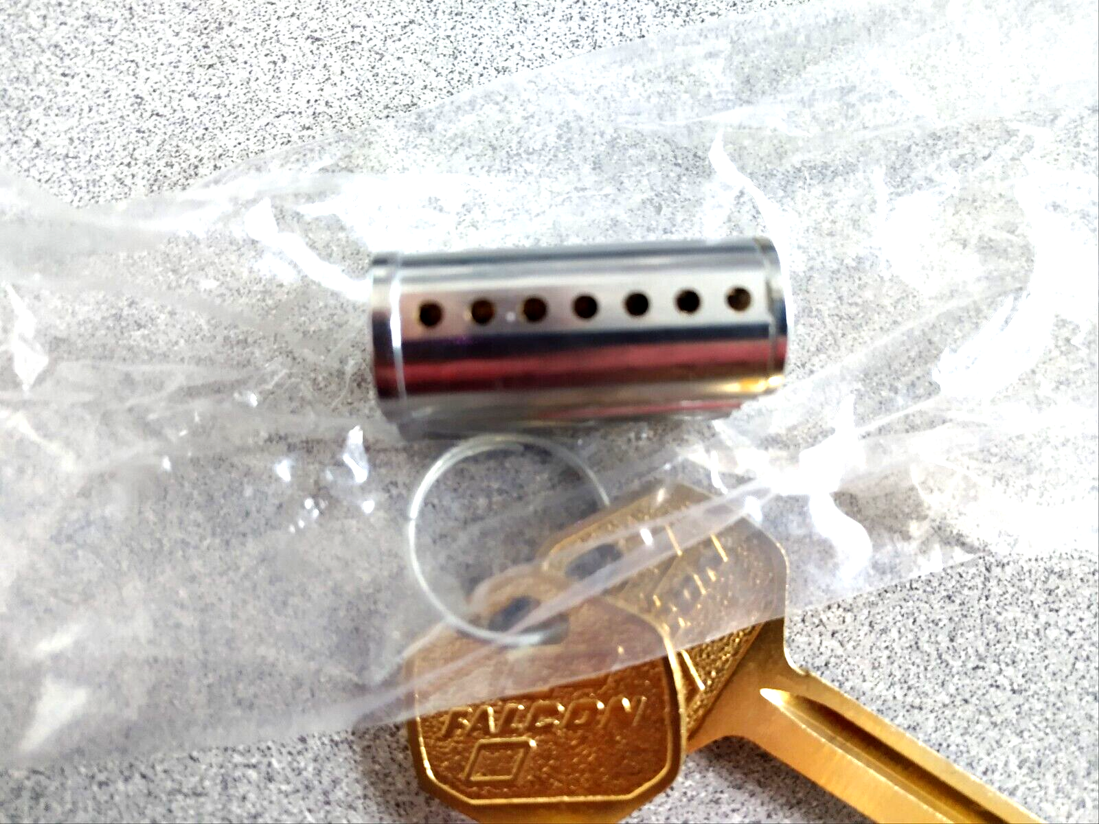 FALCON LOCK C607 A INTERCHANGABLE CORE NOS US26D 7 PIN