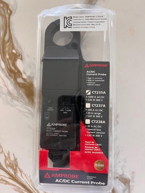 Amprobe AC/DC Current Probe CT235A