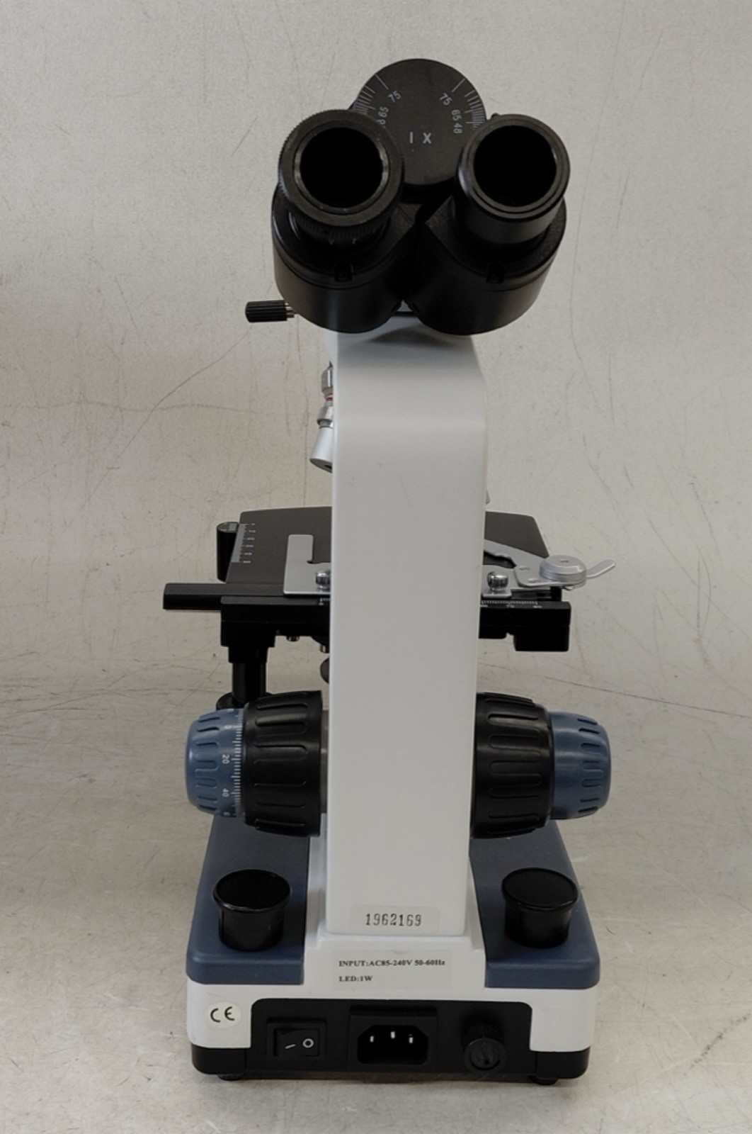 Swift SW350B Binocular Compound Microscope with Accessories and Case 40x-2500x