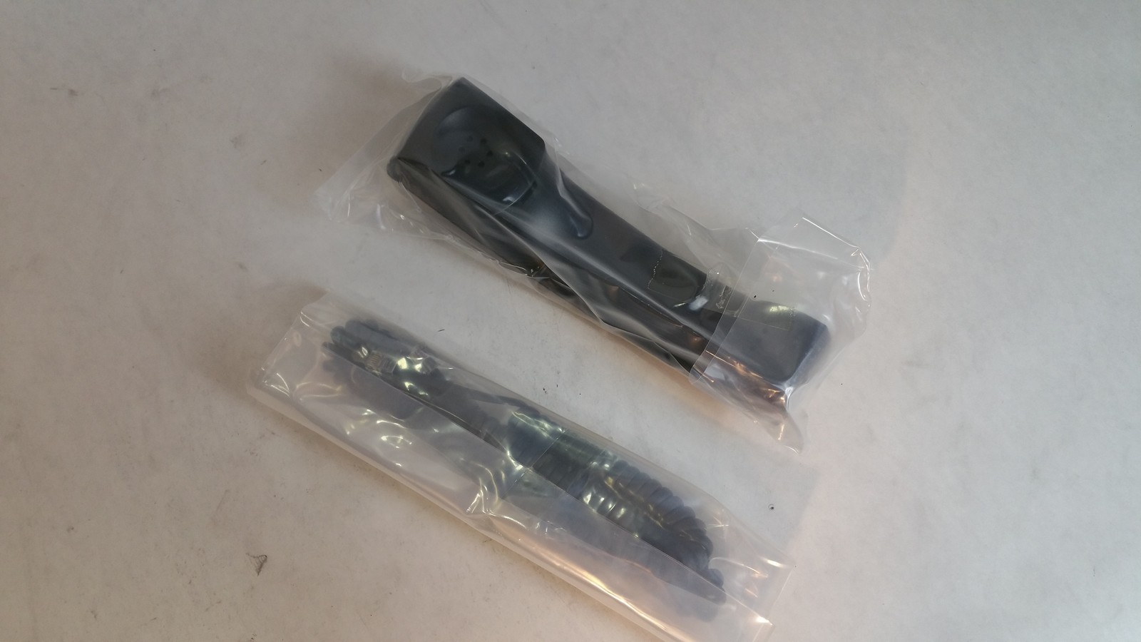 New Polycom 2200-17445-001 SoundPoint Handset W/Curly Coiled Cord