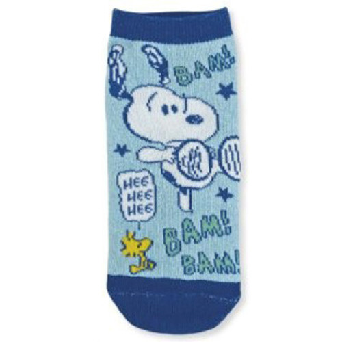 Peanuts Snoopy Kids Socks Woodstock Tambourine Cotton Blend Elastic 20-24cm JP