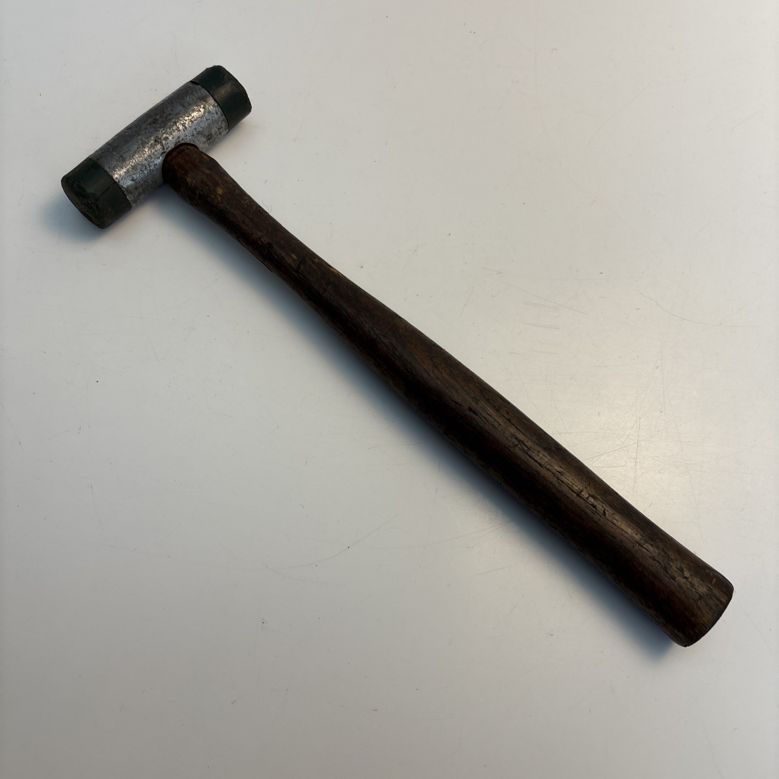 Vintage Plastic Tipped Hammer Unmarked 8 Oz Soft Face Mallet