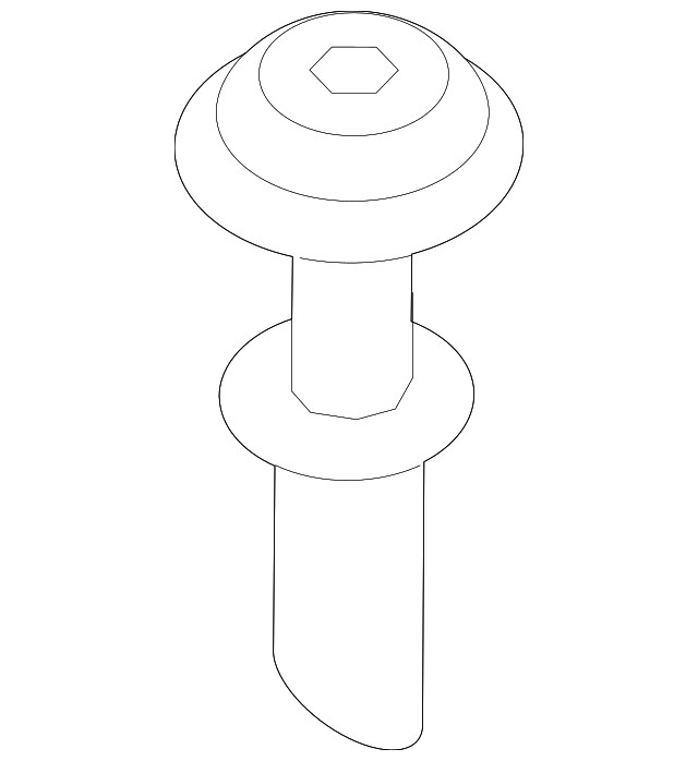 Genuine Porsche Engine Intake Manifold Bolt 946-110-412-60