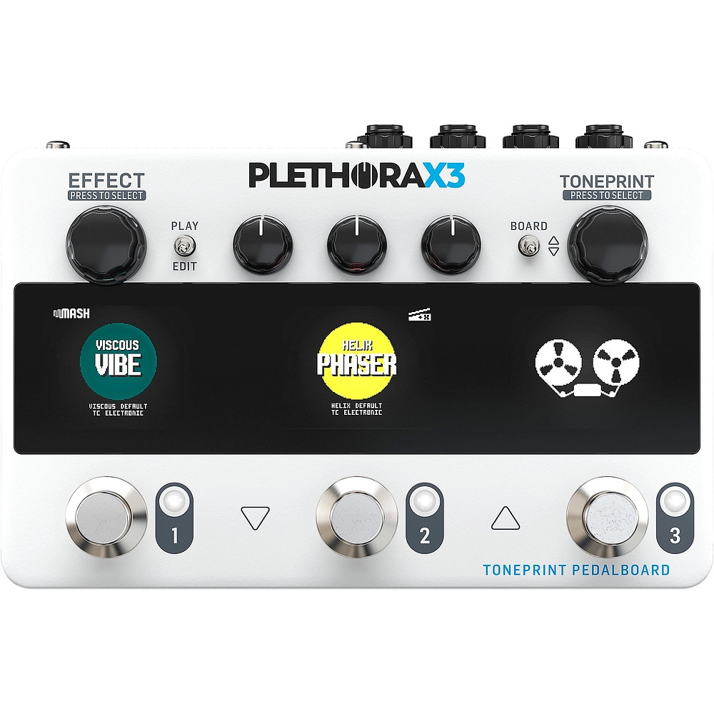 TC Electronic Plethora X3 TonePrint MultiFX Pedal White