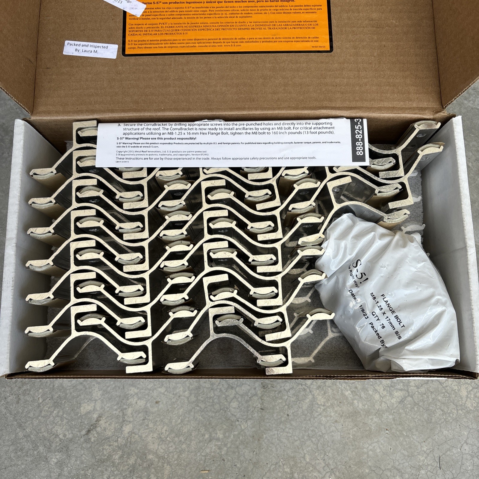 S-5! CorruBracket Mounting Bracket Full Case