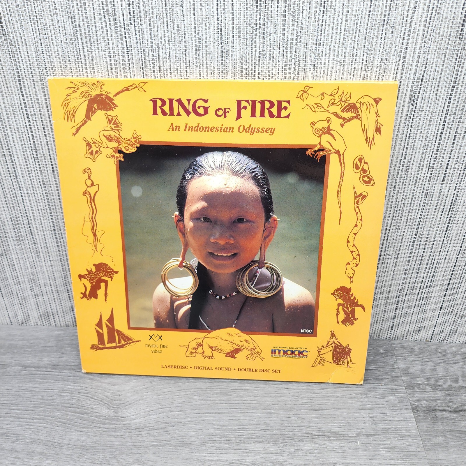 RING OF FIRE: AN INDONESIAN ODYSSEY 2-Laserdisc LD EXCELLENT CONDITION VERY RARE
