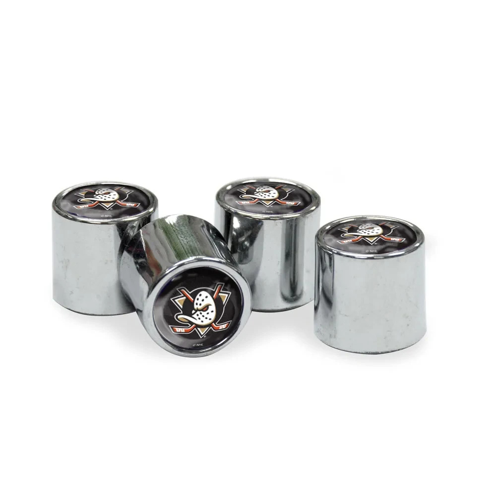 FOUR (4) ANAHEIM DUCKS VALVE STEM CAPS FROM WINCRAFT