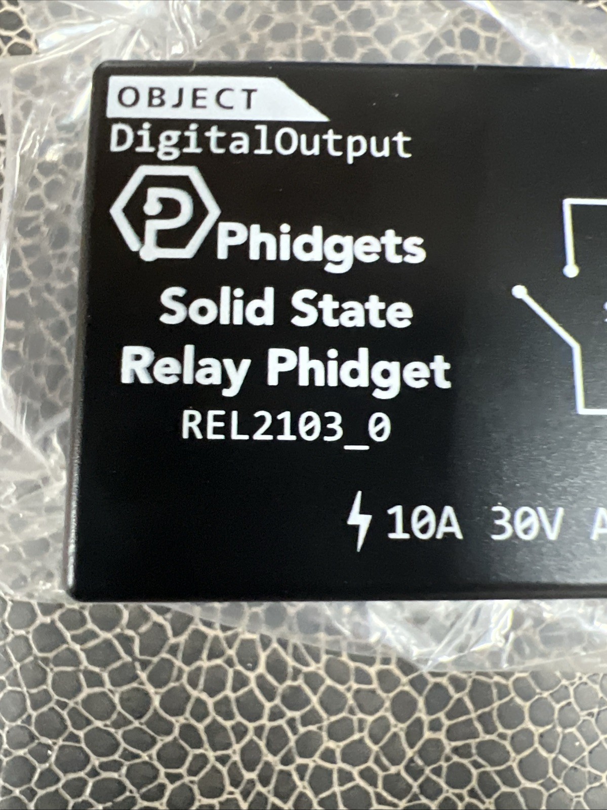 Phidgets REL2103_0 Solid State Relay Phidget SSR REL2103 10A AC DC Module Output