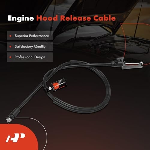 24 inch Front Hood Latch Release Cable Without Handle Compatible with