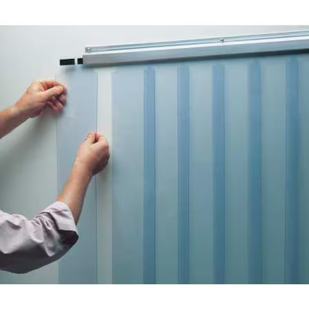 Kason 401Sa6064284 Curtain Kit, 42" X 84", 0.06" Thick, 6"Wide