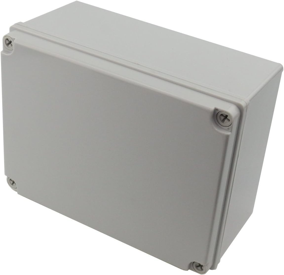 Durable 8x6x4 Plastic Junction Box | Easy Screw-in Installation for Protection