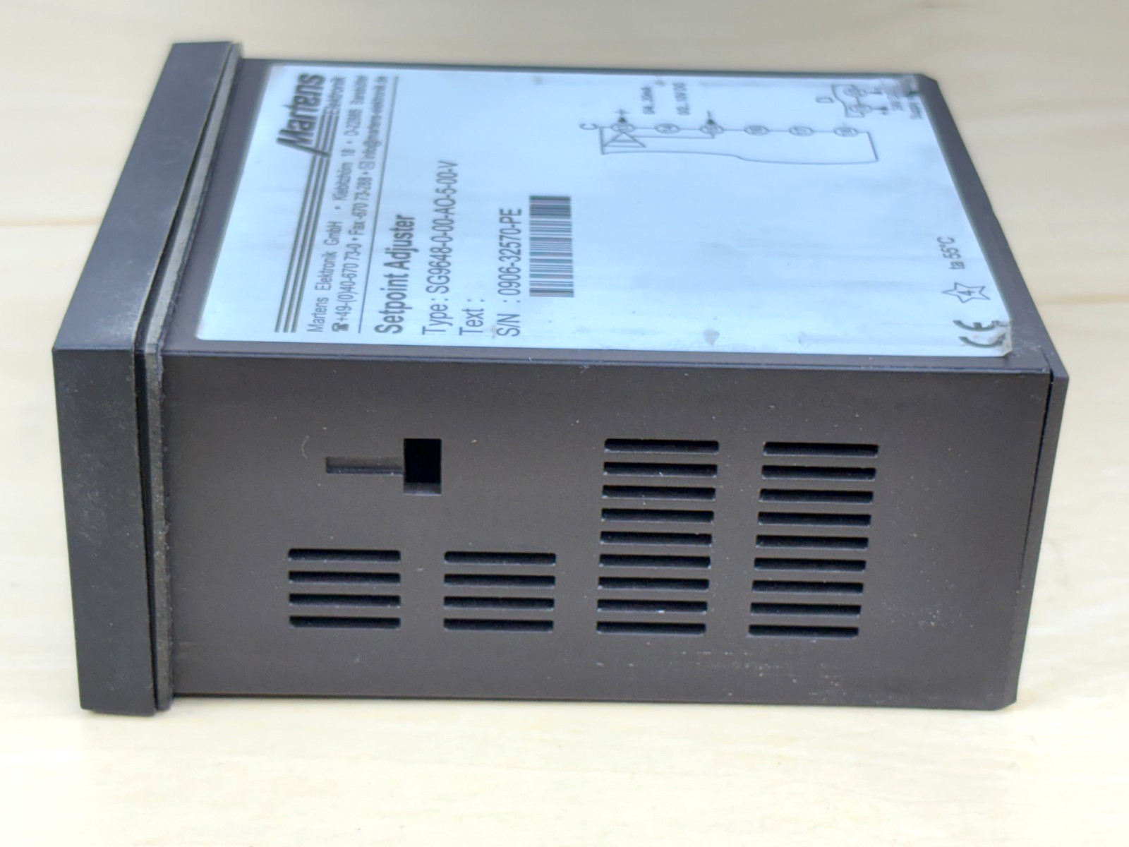 Martens SG9648-0-00-AO-5-00-V Setpoint Adjuster