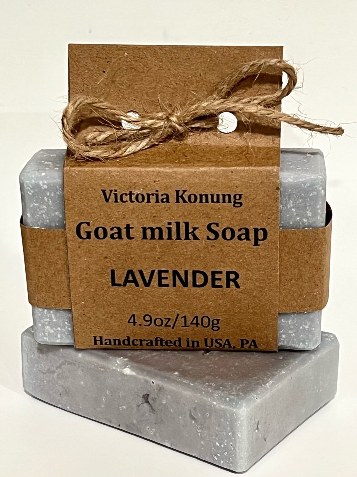 VK Handmade soap Goat's milk soap LAVENDER soap Sensitive skin soap Great Gift