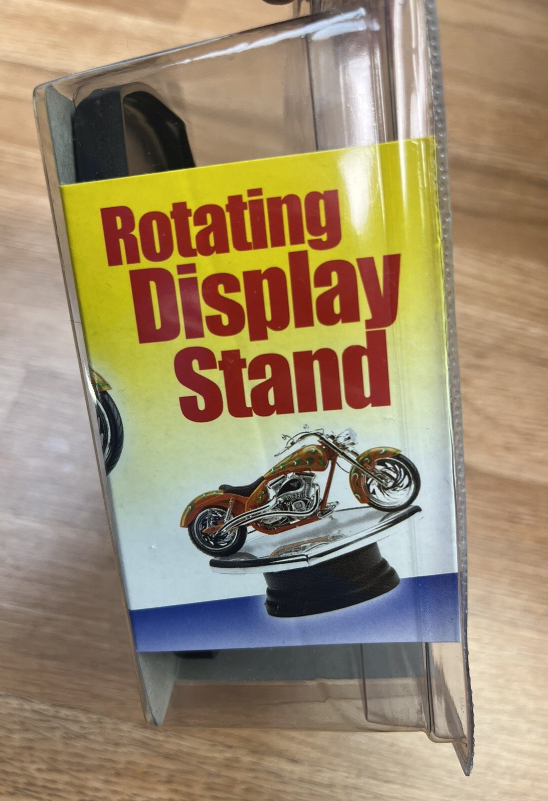 Motorized Rotating Mirrored Display Stand 5.5" Square NEW in Package