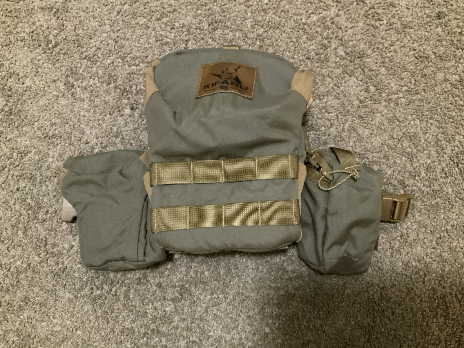 Kifaru Deluxe Bino Harness Medium M Ranger Green Regular Harness