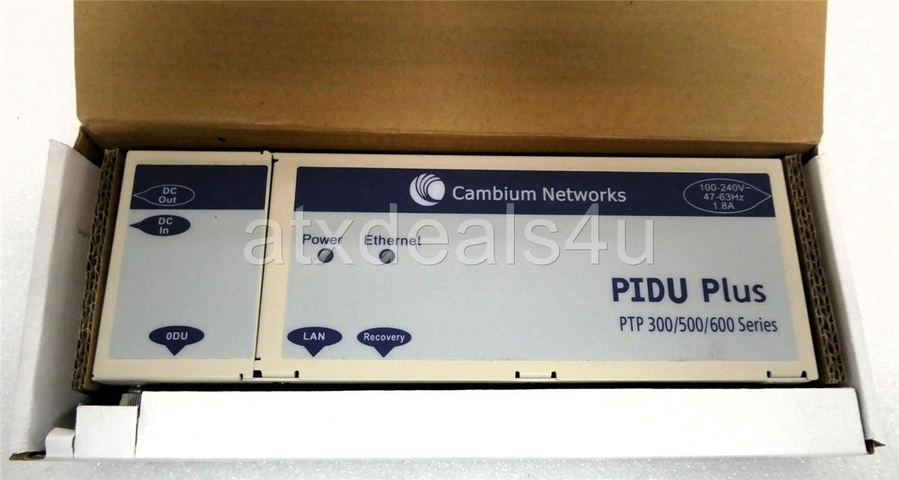 Cambium Networks WB3025H PIDU Plus PTP 300 500 600 Series Power Unit New Other