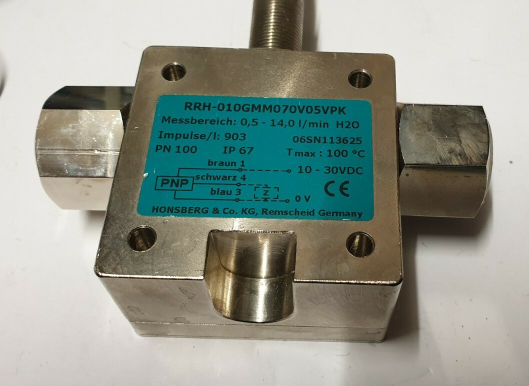 Honsberg Flow Meter RRH-010GMM070V05VPK