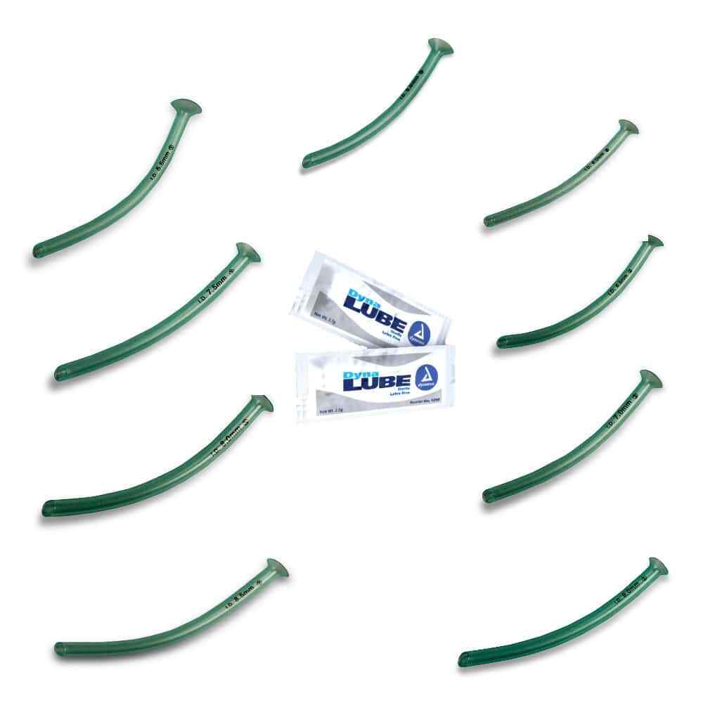 Medical/Hospital Grade Nasopharyngeal Airway, 2 Sterile Lubricating Jelly