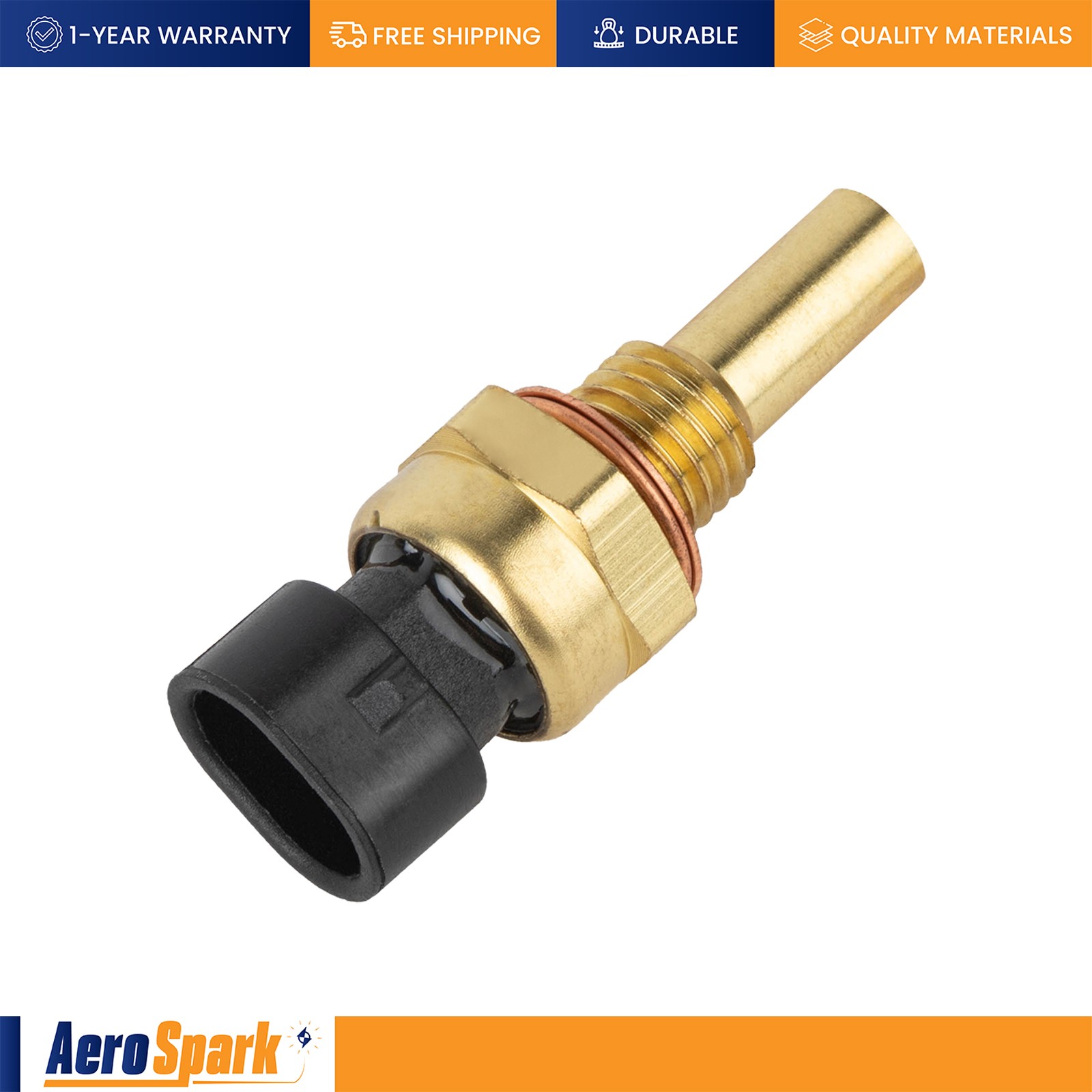 Engine Coolant Temperature Sensor for Chevrolet Silverado GMC Sierra 5.3L 6.2L