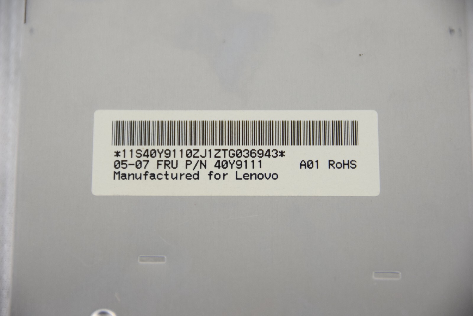 TEAC 19307588-49 40Y9111 1.2MB Internal Floppy Drive