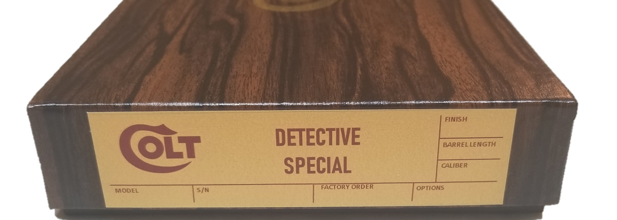 Colt Detective Special Box - Gold Label