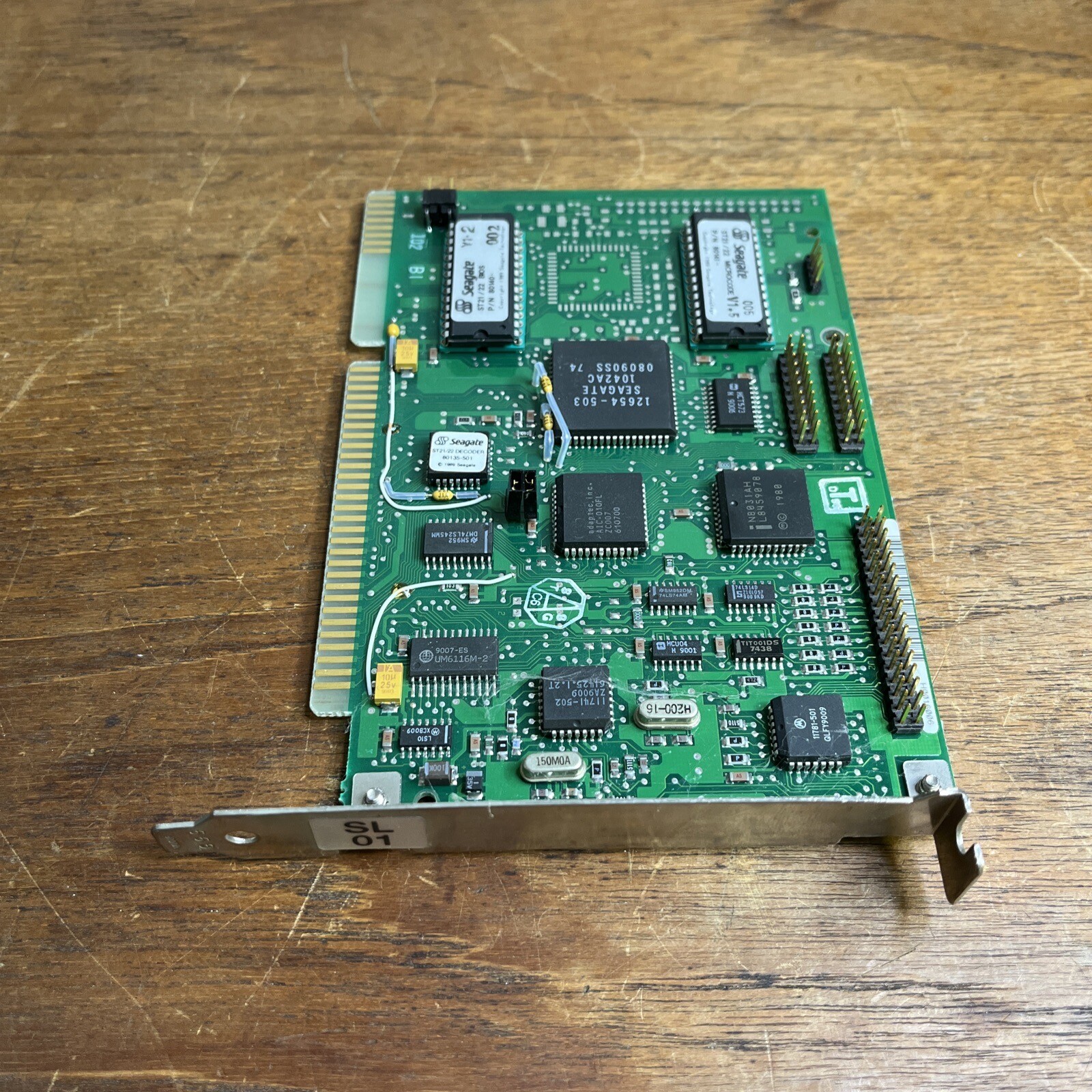 ST-21R/22R SEAGATE 16BIT ISA RLL CONTROLLER WITH FLOPPY FDC CONTROLLER
