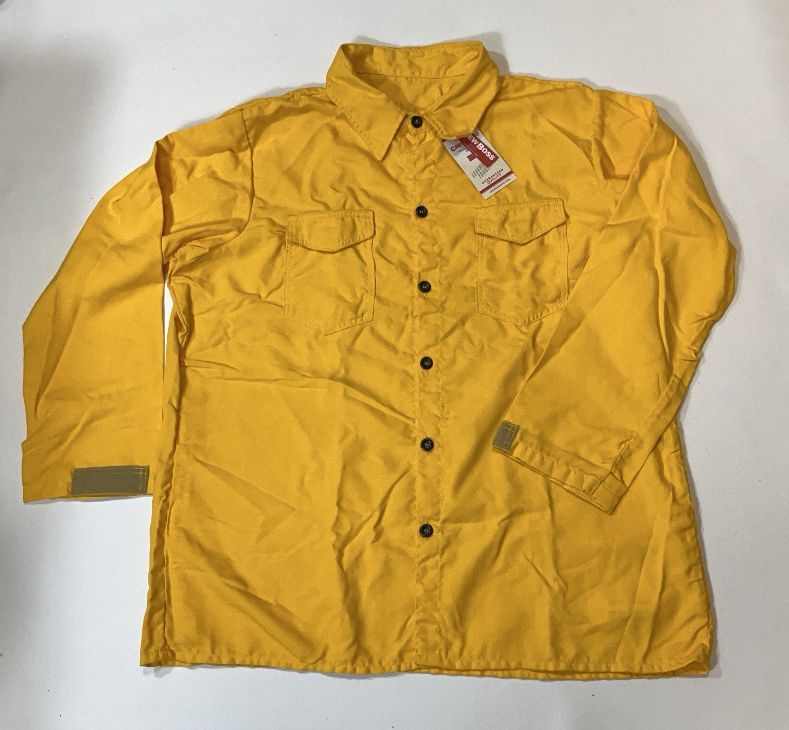 Crew Boss 5.8 oz. Tecasafe Plus Traditional Brush WLS0235 Shirt XXL New